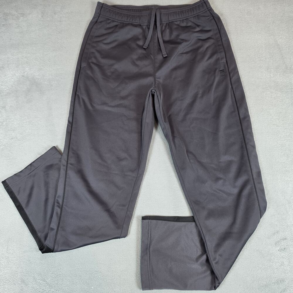 Fila Sport Athletic Track Pants Men's Large Gray Performance Jogger Activewear